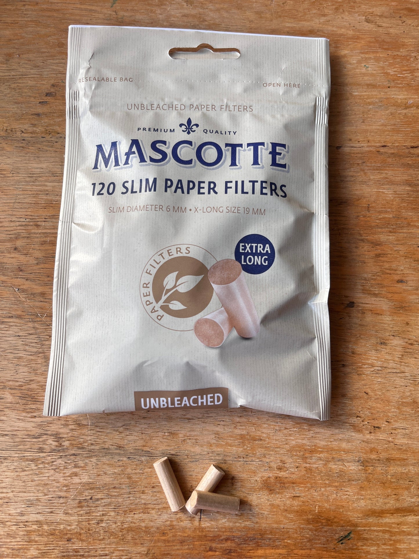 Caja de Mascotte Filtros Premium Biodegradables - 2,400 pcs